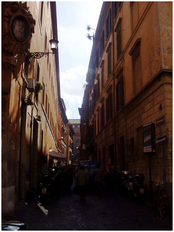 Narrow Street in Rome