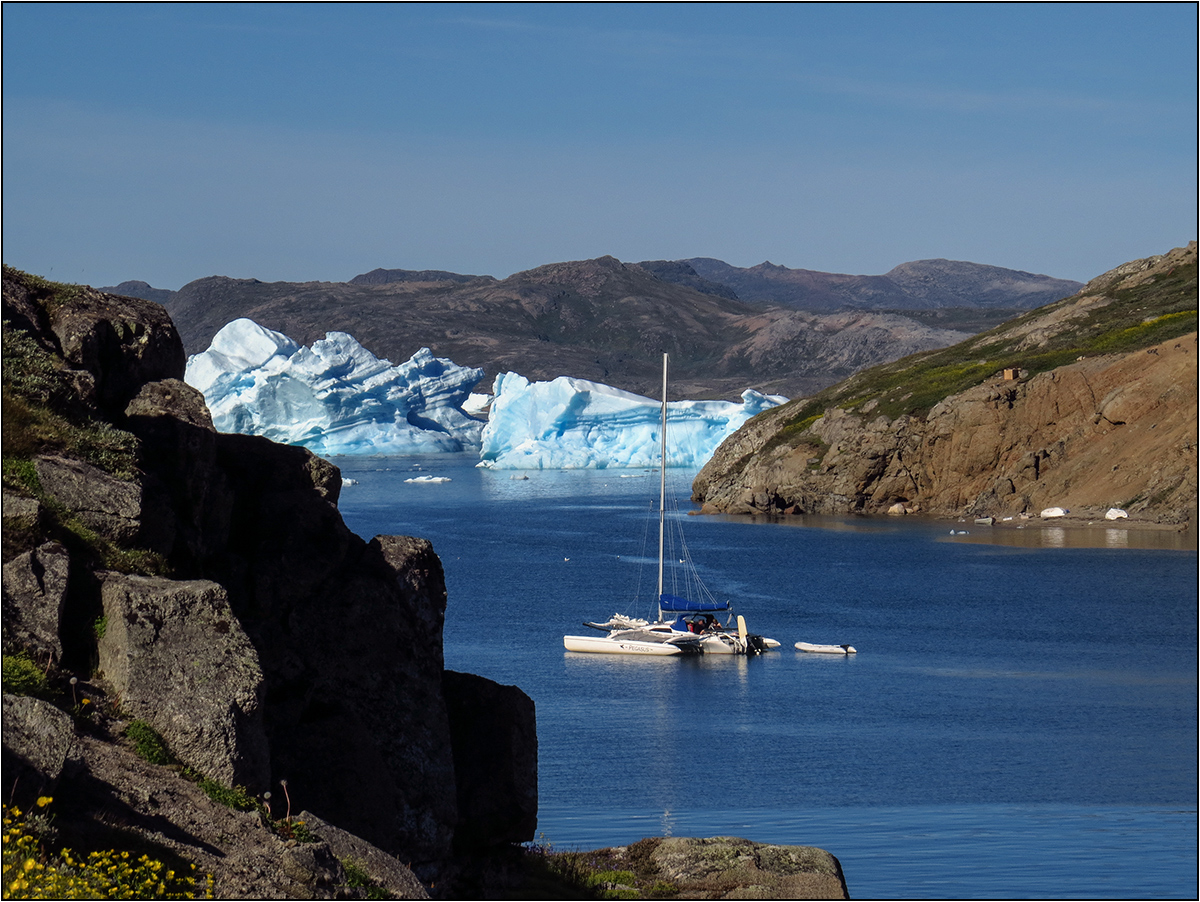 Narsaq - Blick aufs Meer