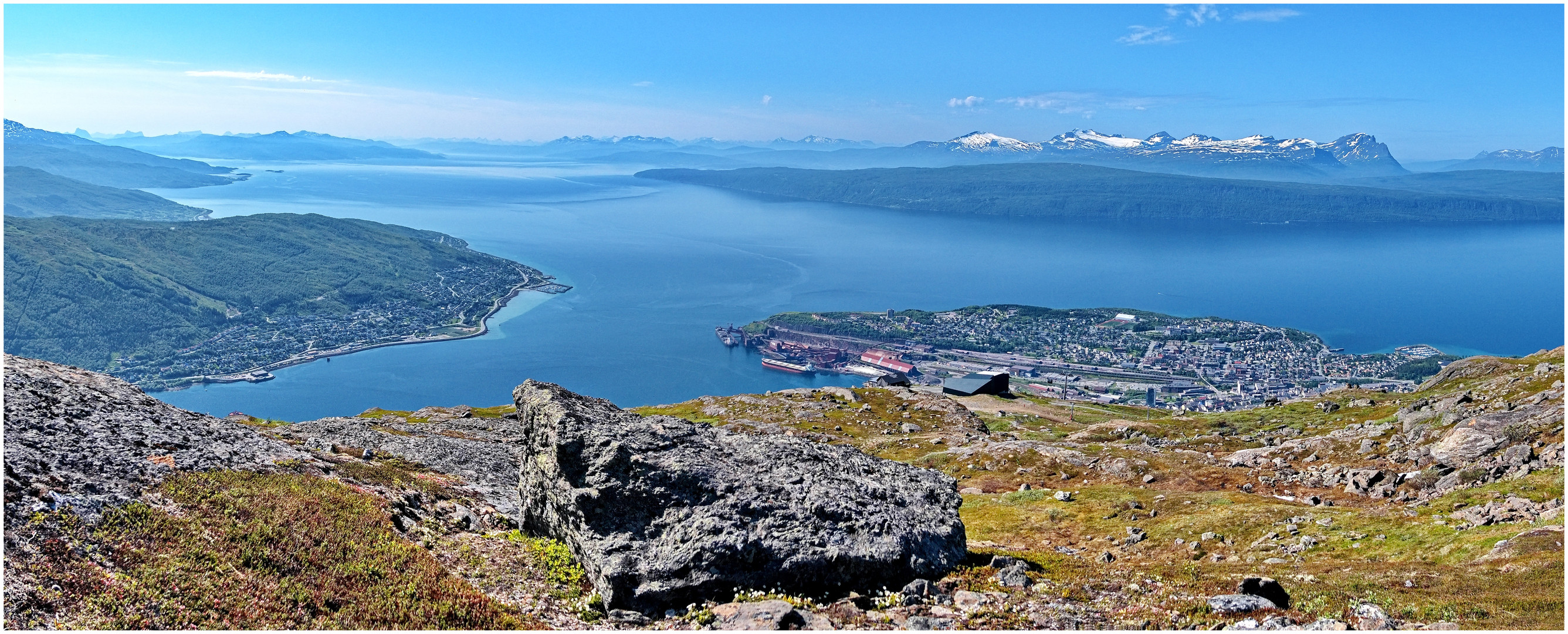 Narvik 2023-06-29 Weg zum Narvikfjellet