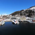 Narvik Hafenstadt in Norwegen