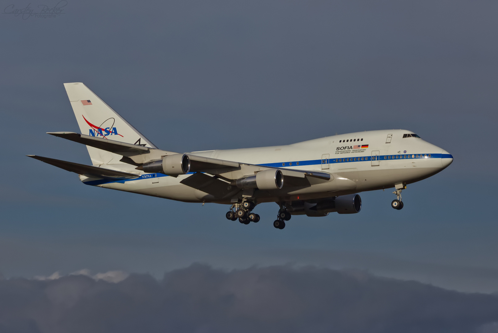 NASA B747SP Kennzeichen N747NA 'SOFIA'