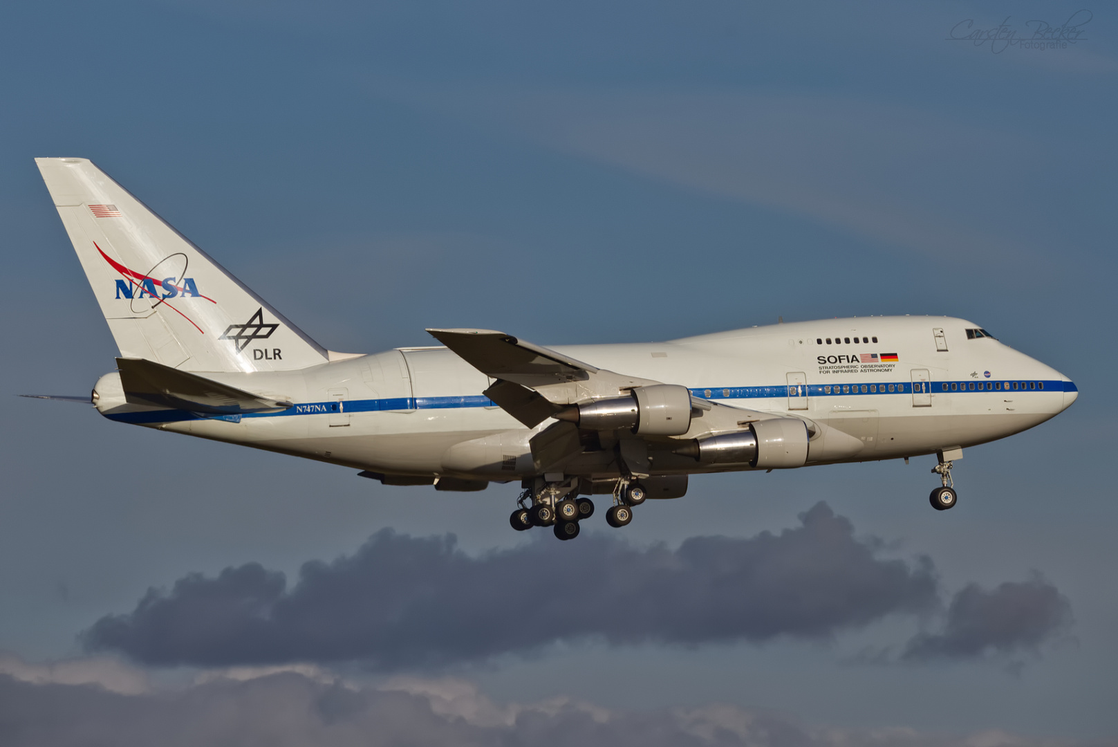 NASA B747SP Kennzeichen N747NA 'SOFIA'