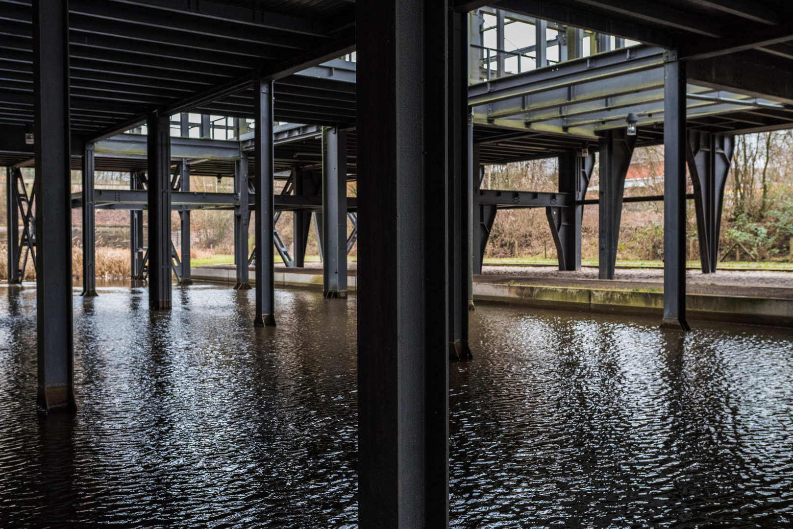 Nasse Füße in den Wassergärten Landsweiler-Reden