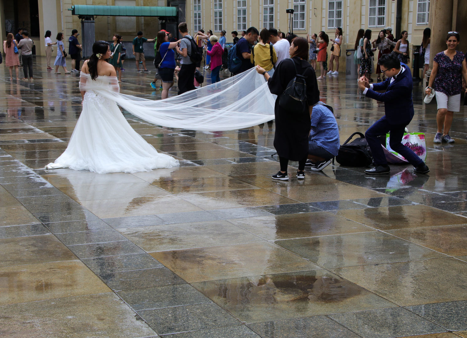 Nasse Hochzeit