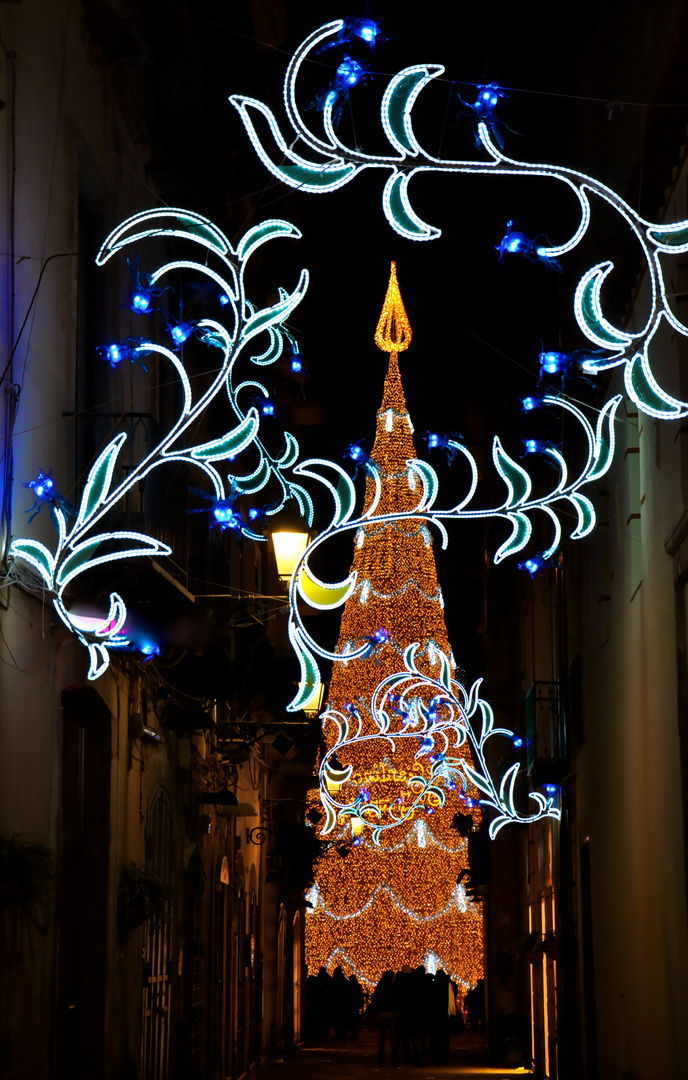 NATALE , DECORAZIONI SALERNO