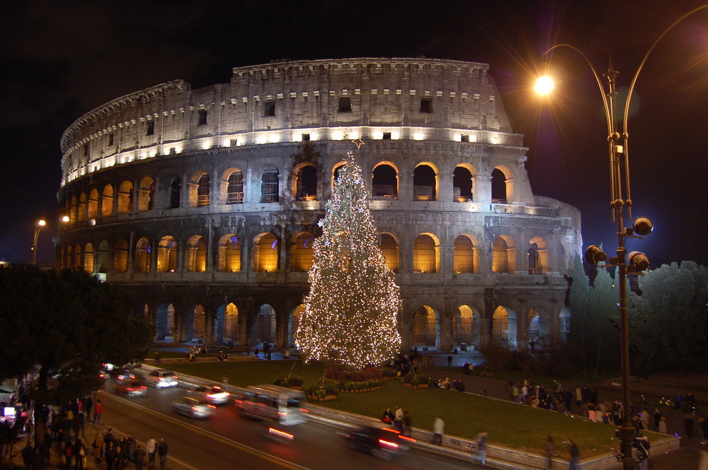 Natale sotto il Colosseo....