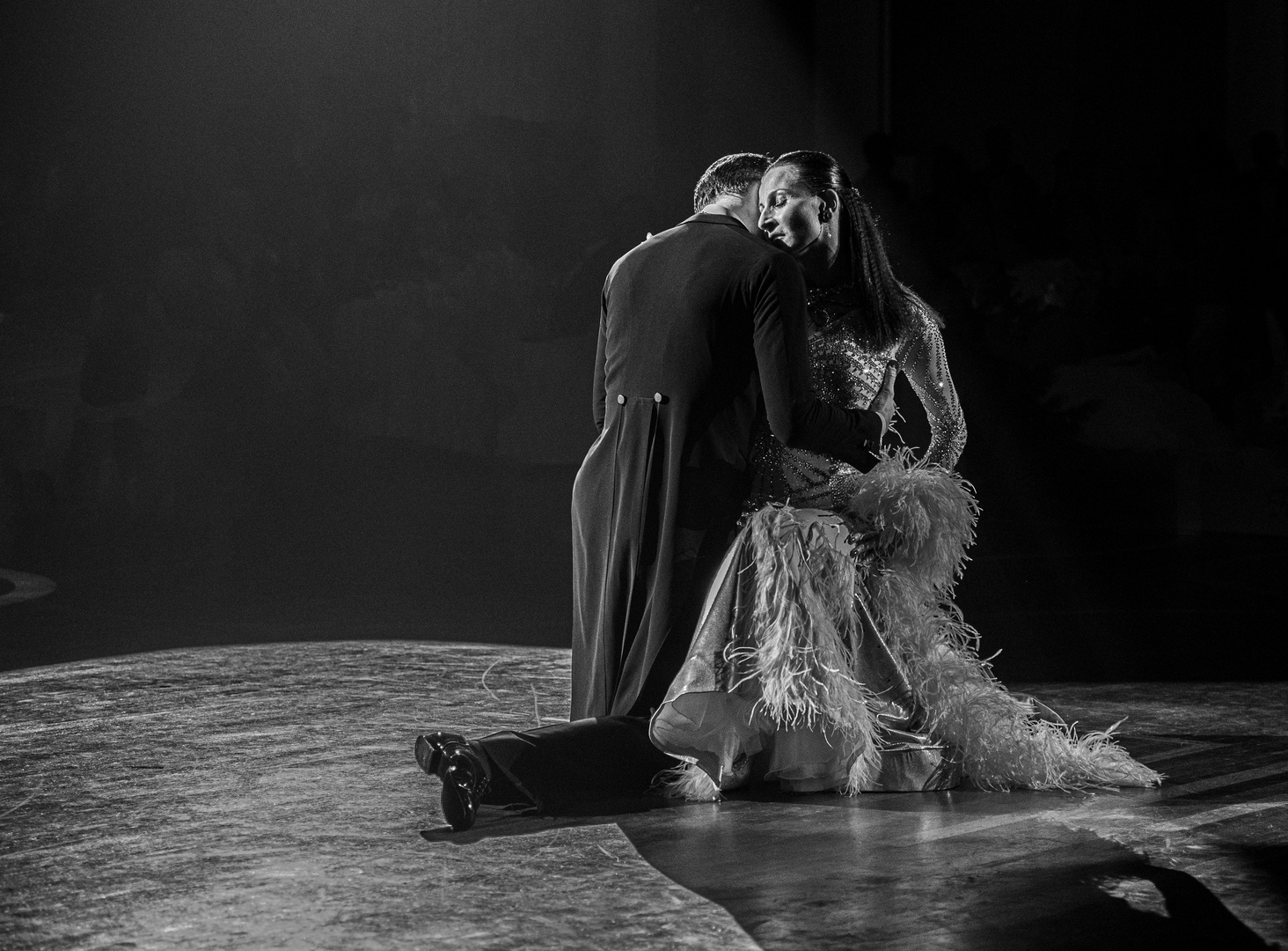 Natascha Karabey&Domen Krapez beim Langsamen Walzer