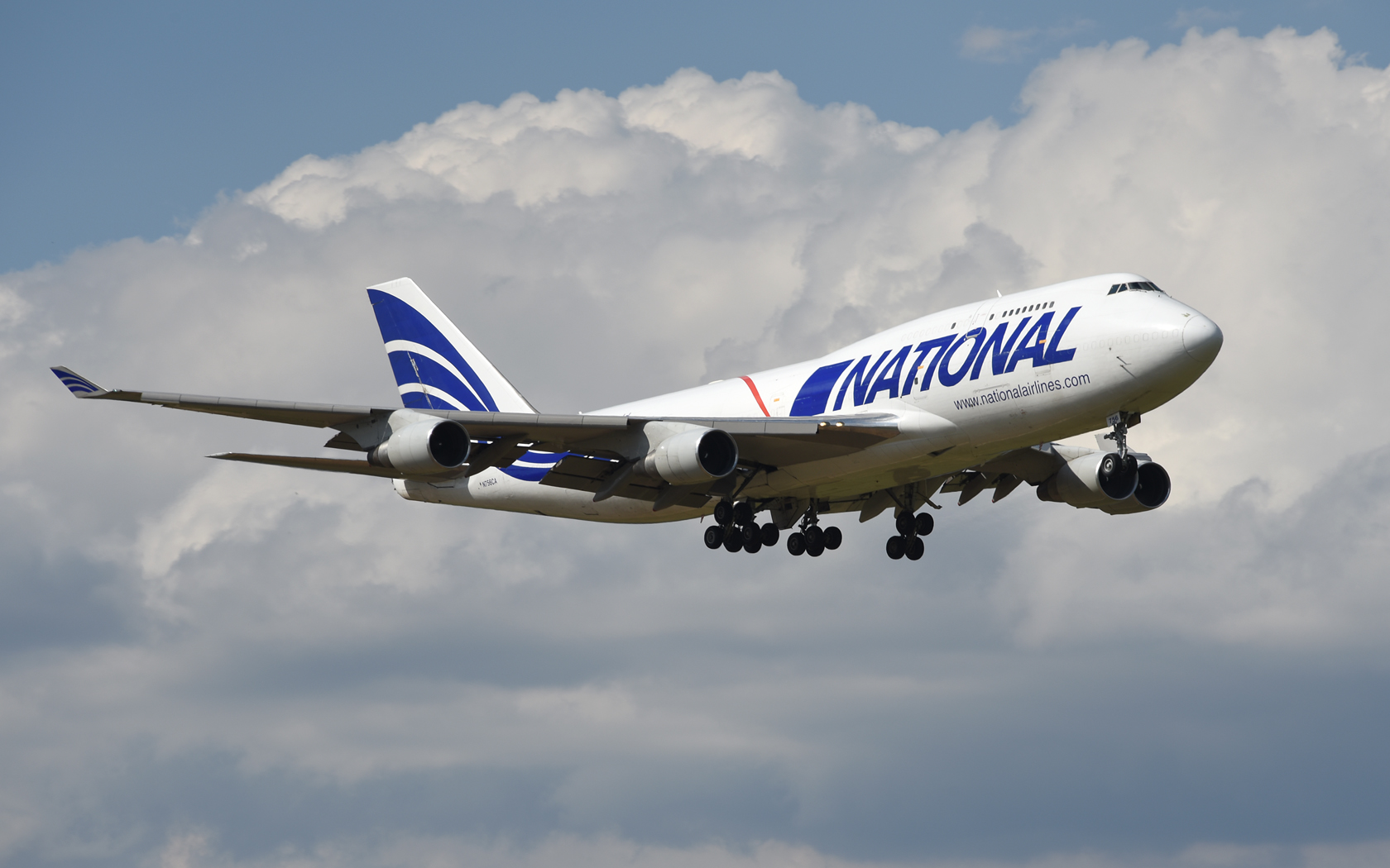 National Airlines Boeing 747-400BCF, SF, BDSF N756CA 