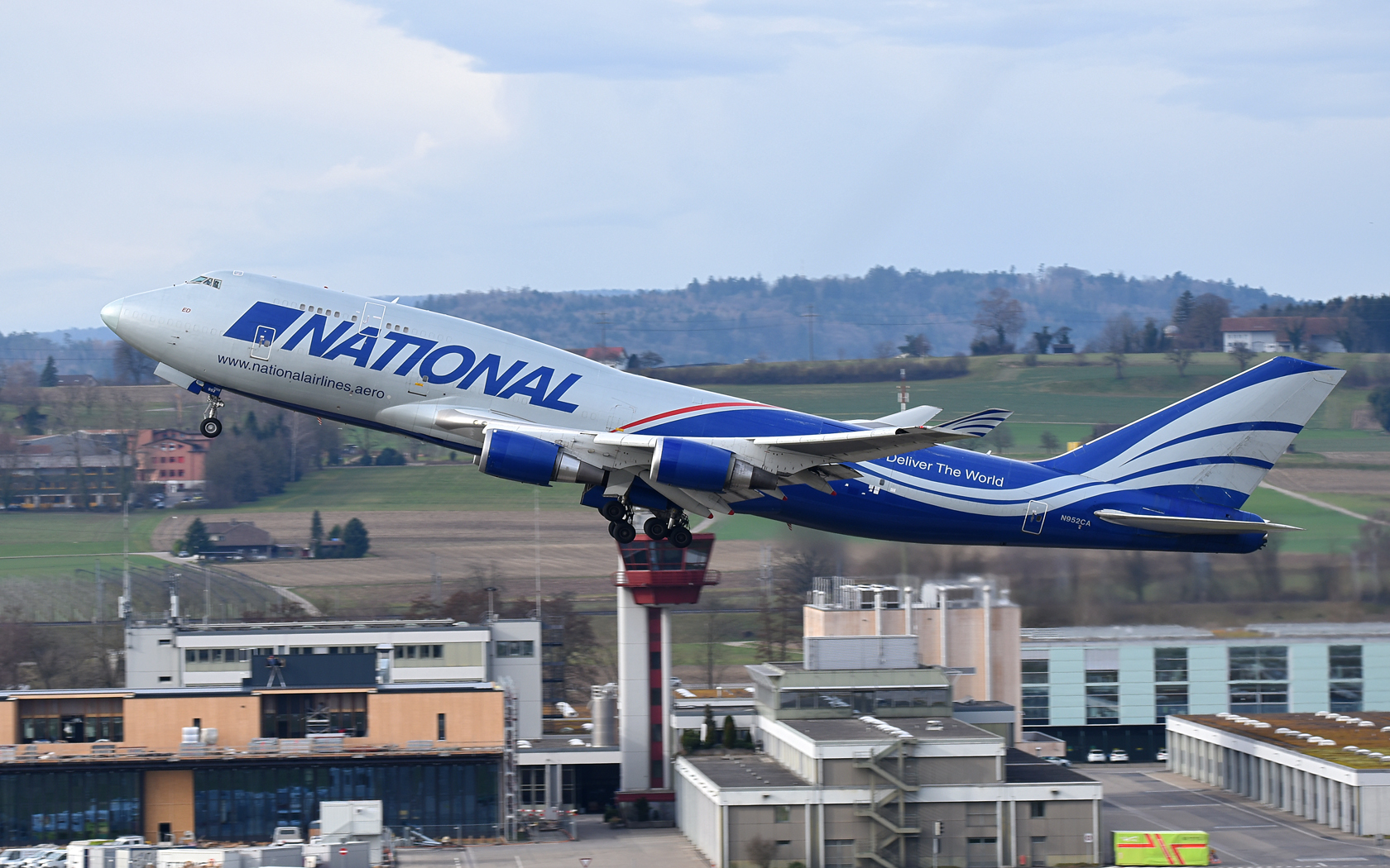 National Airlines Boeing 747-400BCF SF BDSF N952CA 