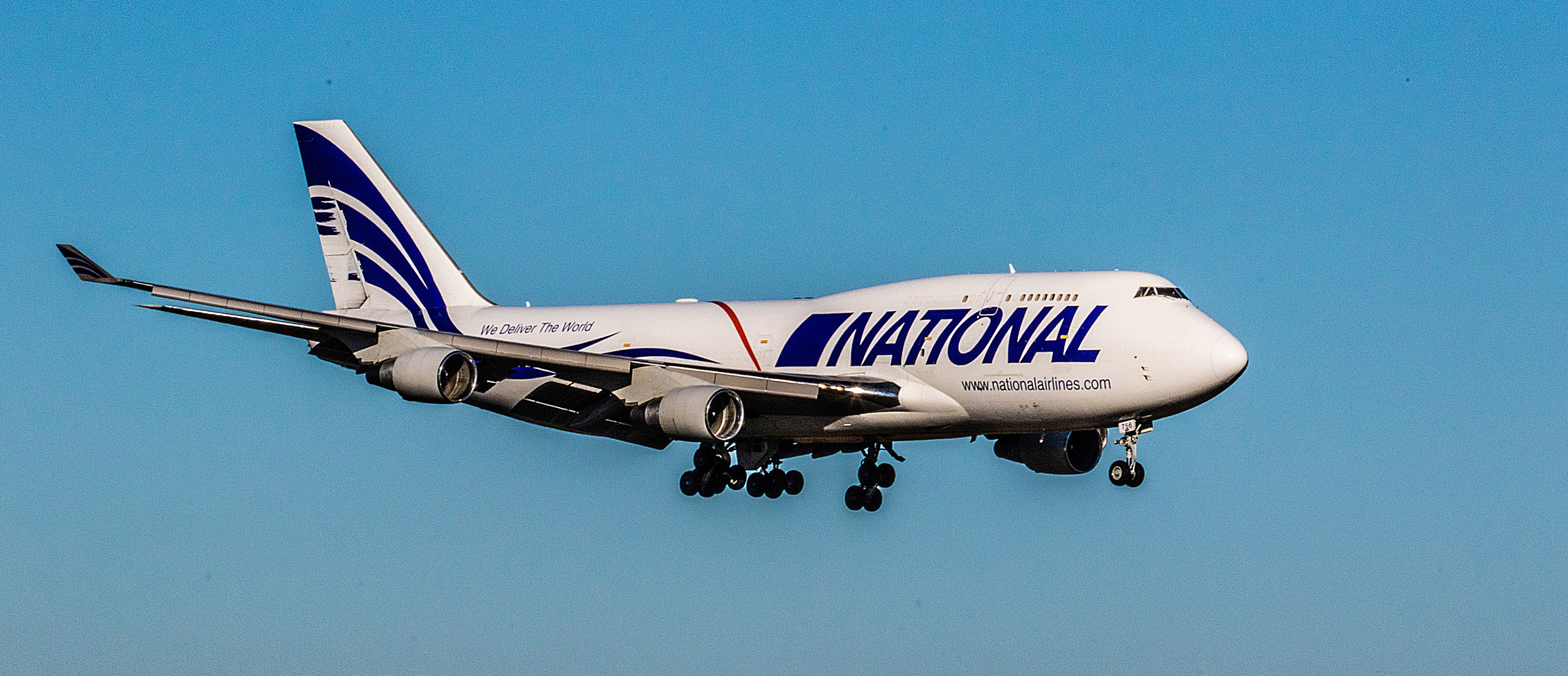 National B744 F - Kennung N756CA