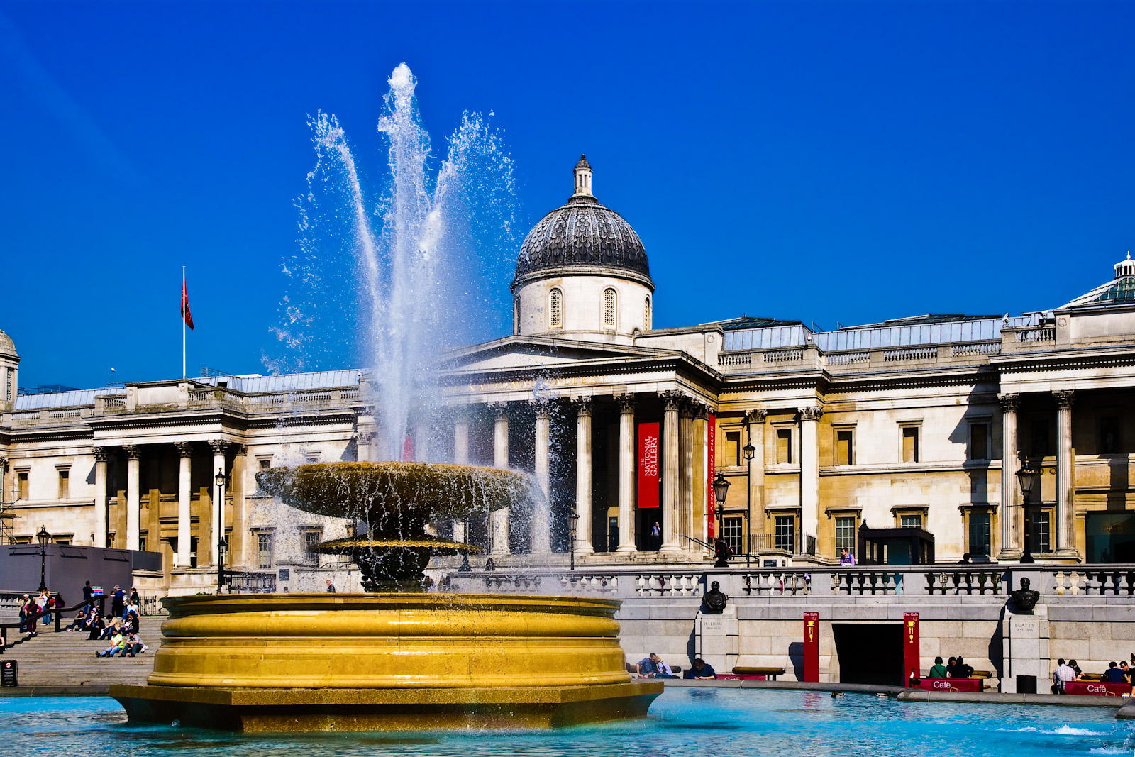 National Gallery am Trafalgar Square