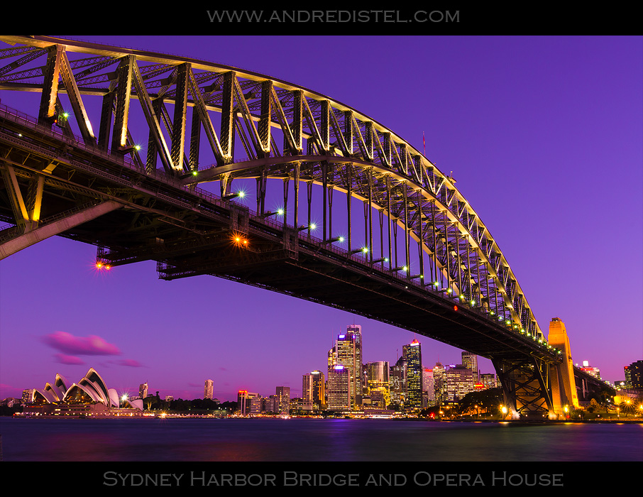National Geographic Cover - Sydney Harbor Bridge and Opera House
