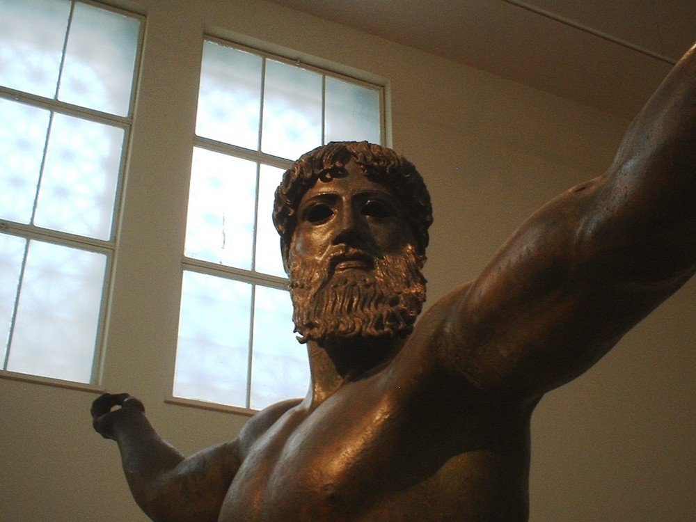 National Museum; Poseidon (throwing the trident ?)