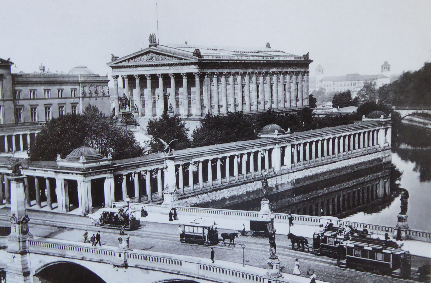 Nationalgalerie in Berlin um 1920