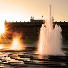 Nationalgalerie in der Dämmerung