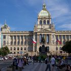 Nationalmuseum Prag in der Nachmittagssonne