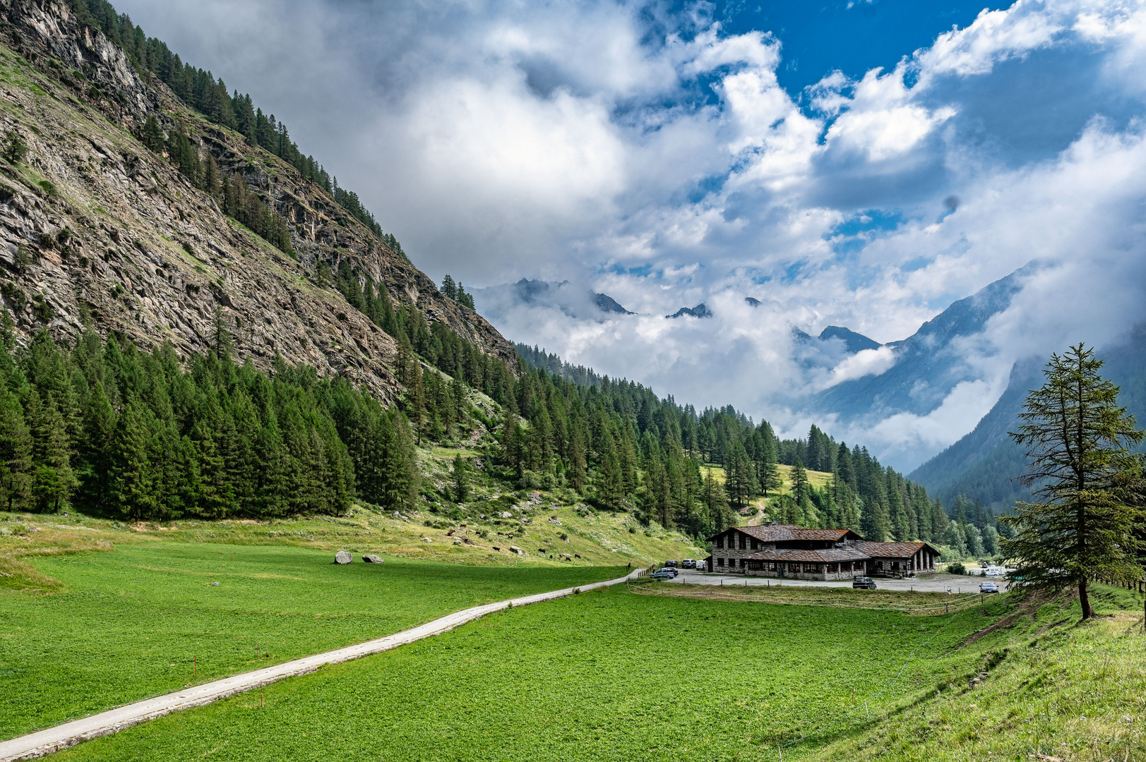 Nationalpark Gran Paradiso im Aosta Tal/ Italien