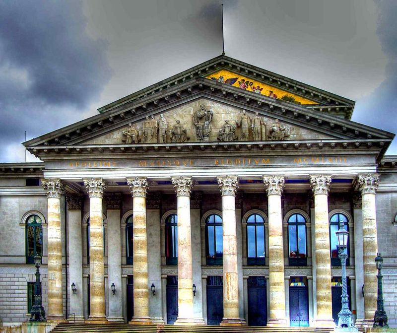 Nationaltheater München Foto & Bild bearbeitungs techniken, hdri
