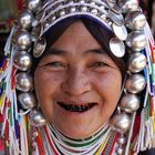 Native Lady in Nordthailand in der Nähe zu Burma