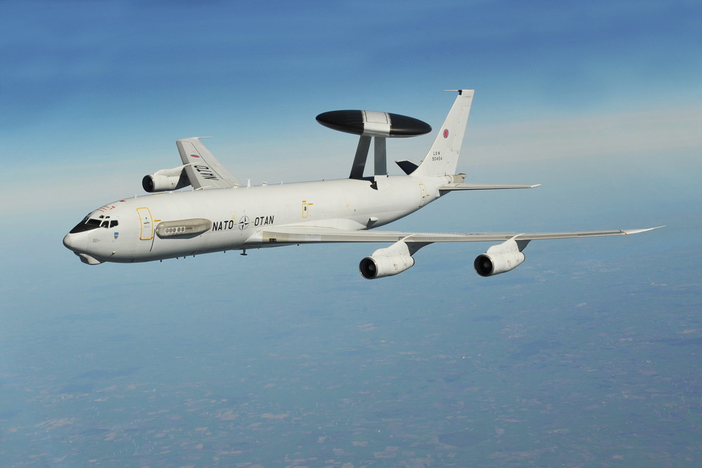 NATO E-3A AWACS NMT Luftaufnahme