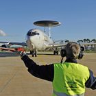 NATO E-3A nach der Landung