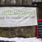 ... natürlich auch mit Glühwein