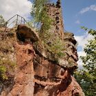 Natürlich haben wir die Burg Lützelhardt auch bestiegen.