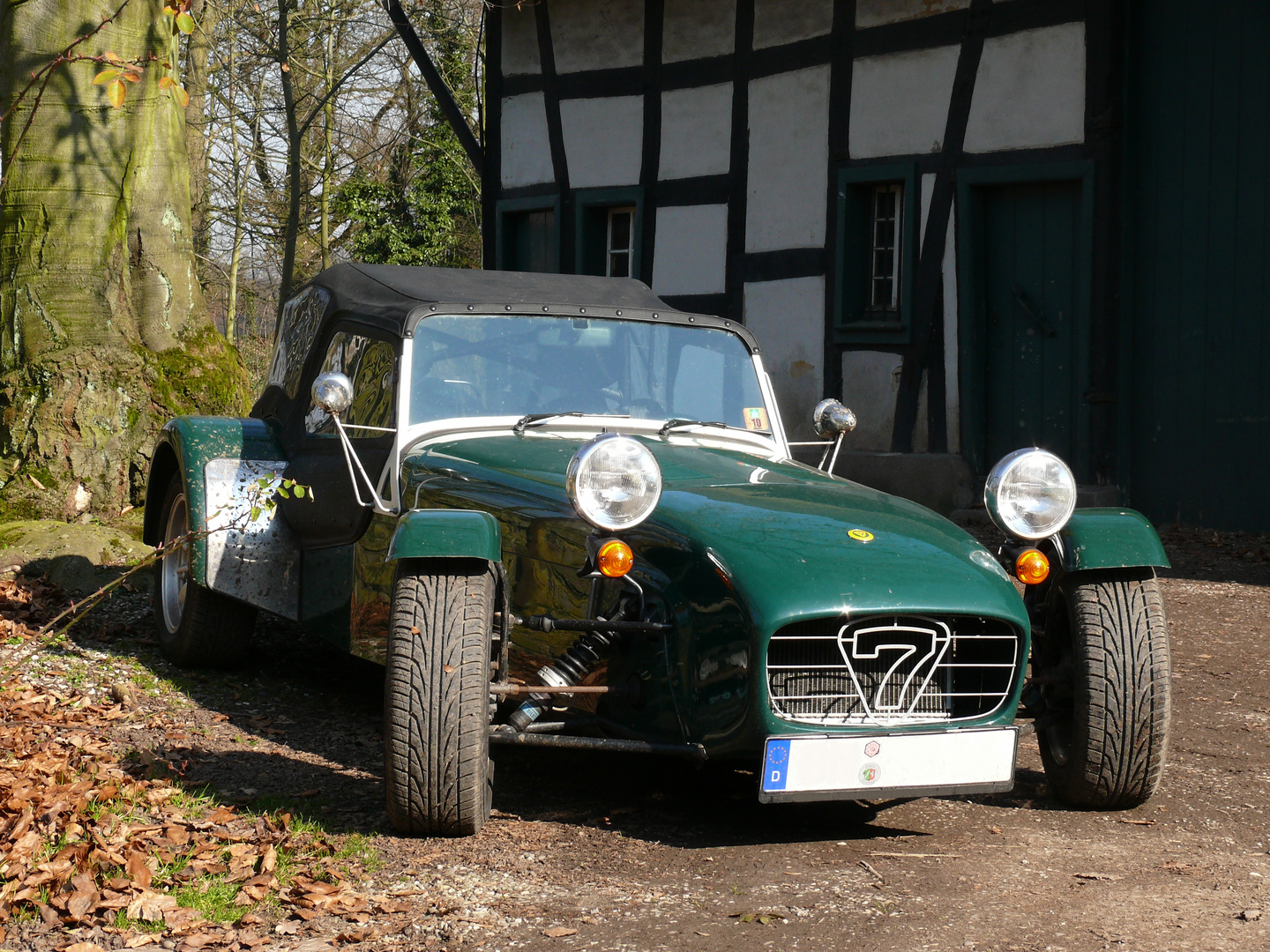 Natürlich in British-Racing-Green