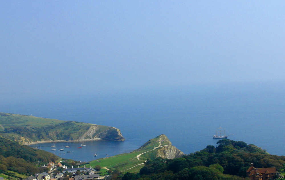 Natürlich lulworth cove...