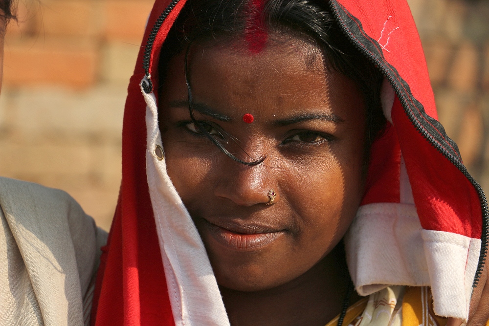 Natürliche Schönheit - junge Inderin - Assam - Indien