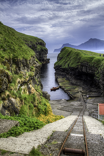 natürlicher Hafen_Gjógv_Insel Eysturoy