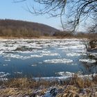 Natürlicher Ice-Pool Weser