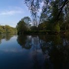 Natürlicher Saarverlauf oberhalb Saareinsming - Lothringen