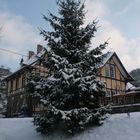 Natürlicher Weihnachtsschmuck: Schnee