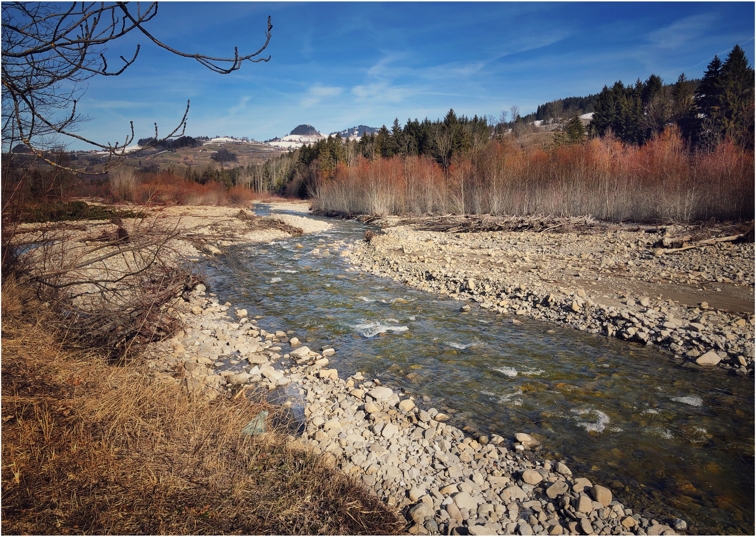 Natürlichster Fluss im Voralpenland