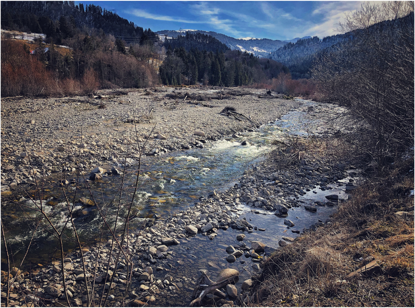 Natürlichster Fluss im Voralpenland