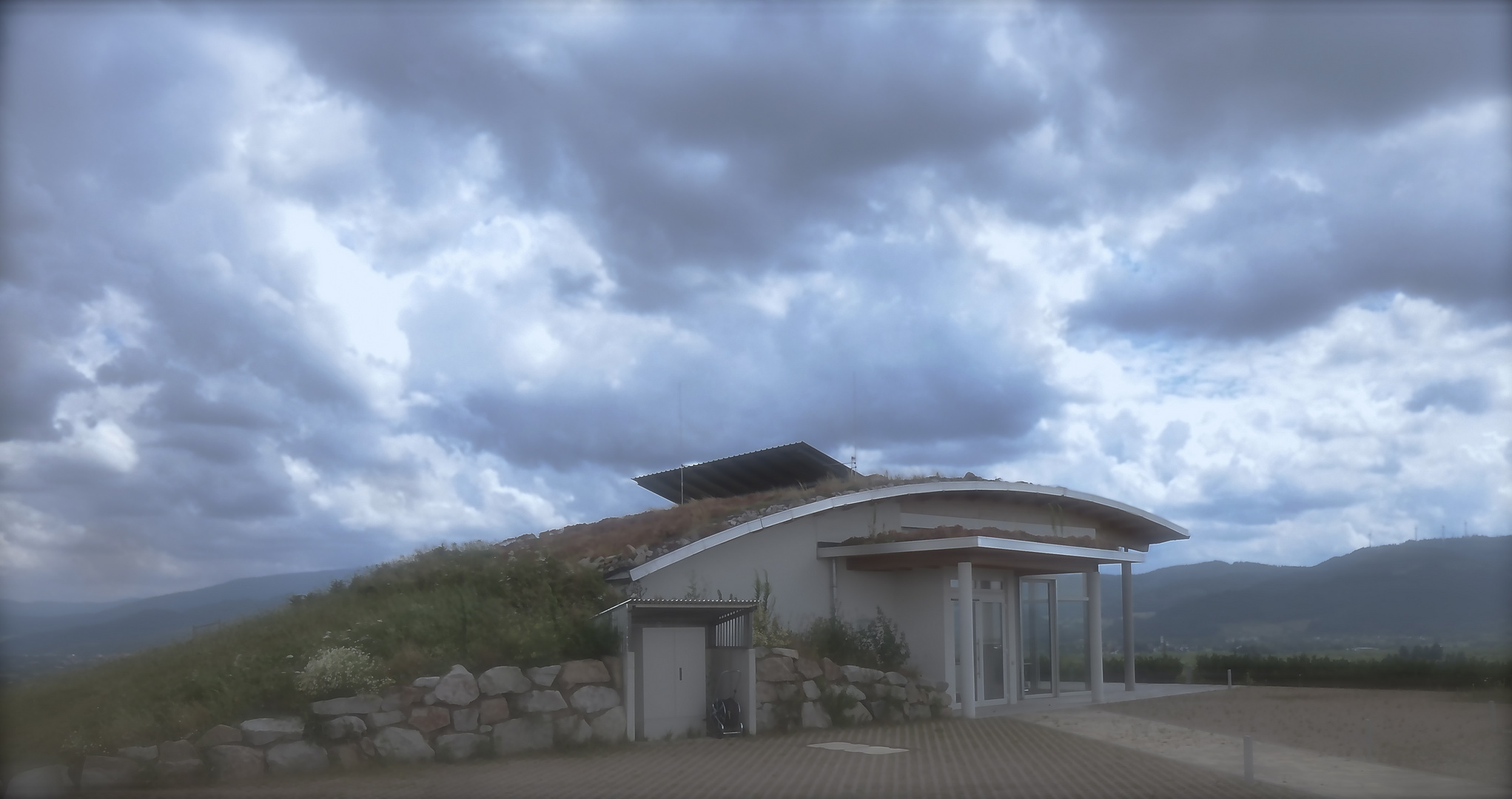 Natur Architektur Kongress Pavillon Freiburg