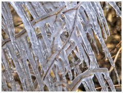 Natur-Eisskulptur