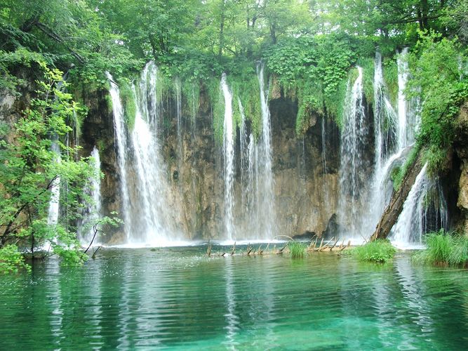 Natur im Nationalpark Kroatiens