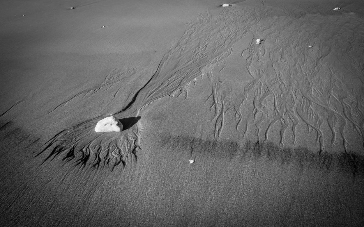 Natur Kunst im Sand