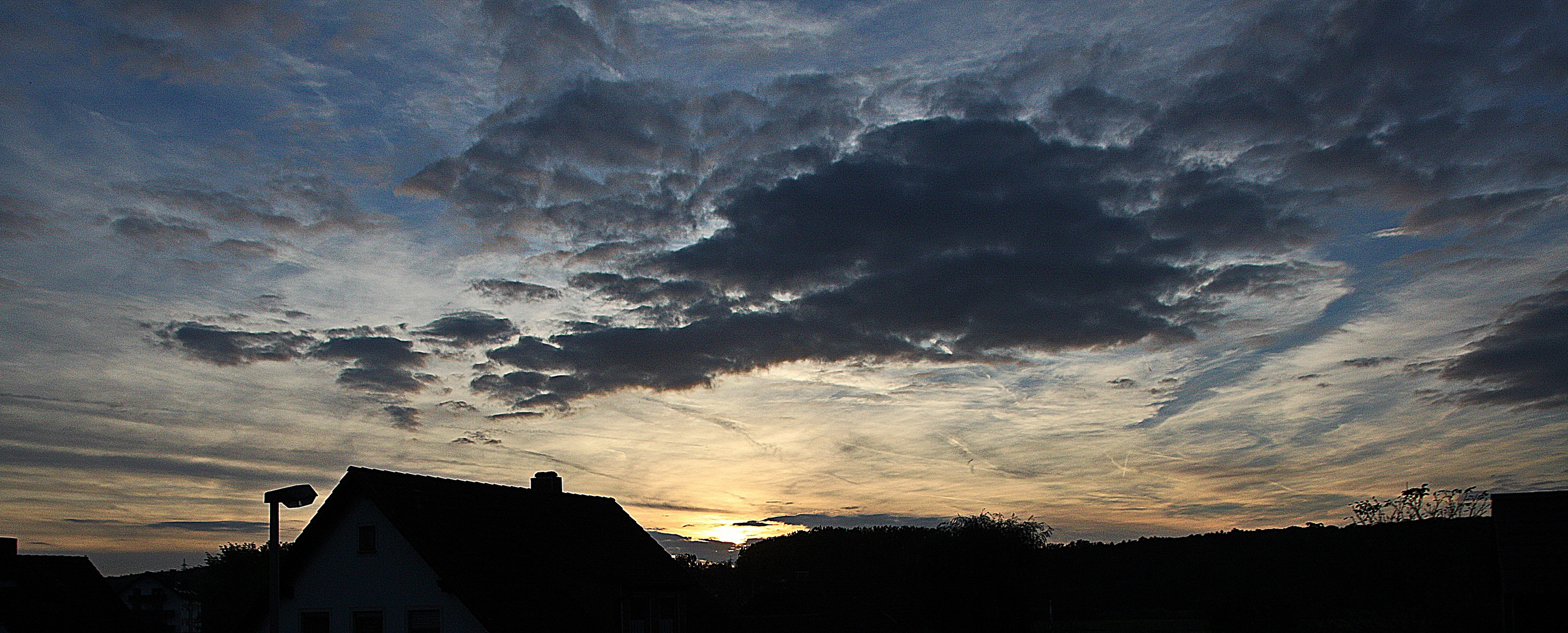 Natur malt Wolken