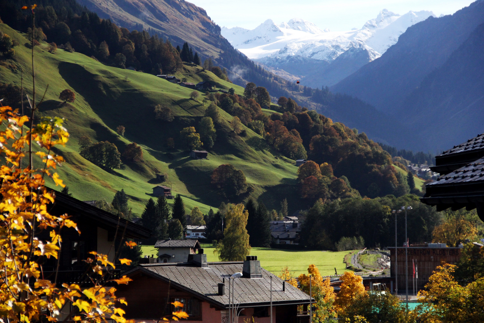 Natur mit Gletscherblick