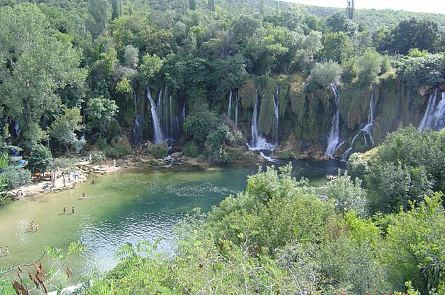 Natur pur - Wasserfälle Kravica