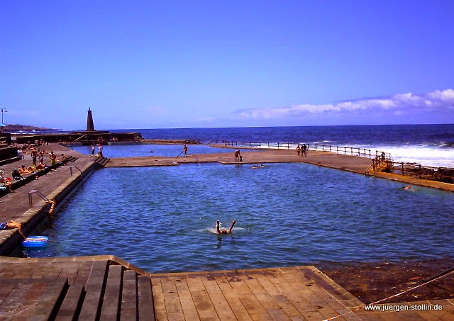 Natur Schwimmbad im Atlantik