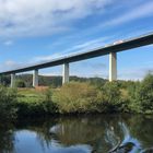 Natur trifft Ruhrtalbrücke