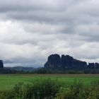 Natur und Landschaft mit Blick zum Falkenstein