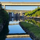 Natur und Technik am Abend