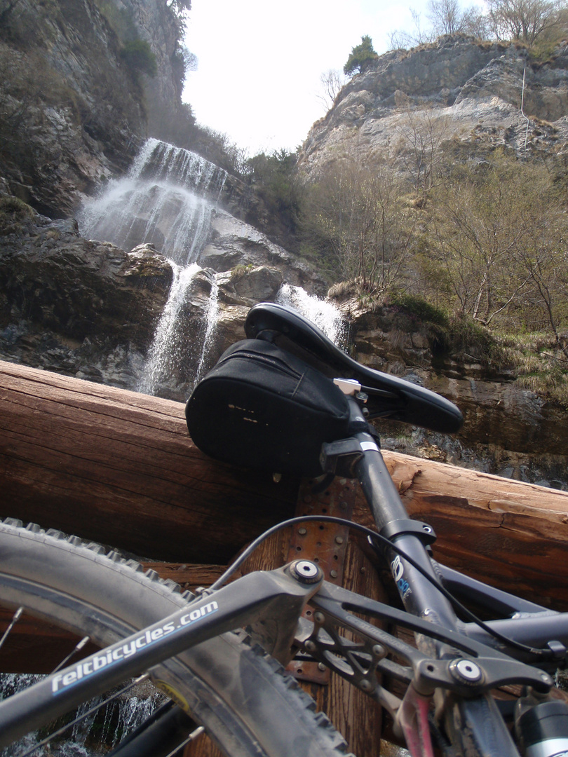 Natur und Technik im Tremalzo-Bikeparadies