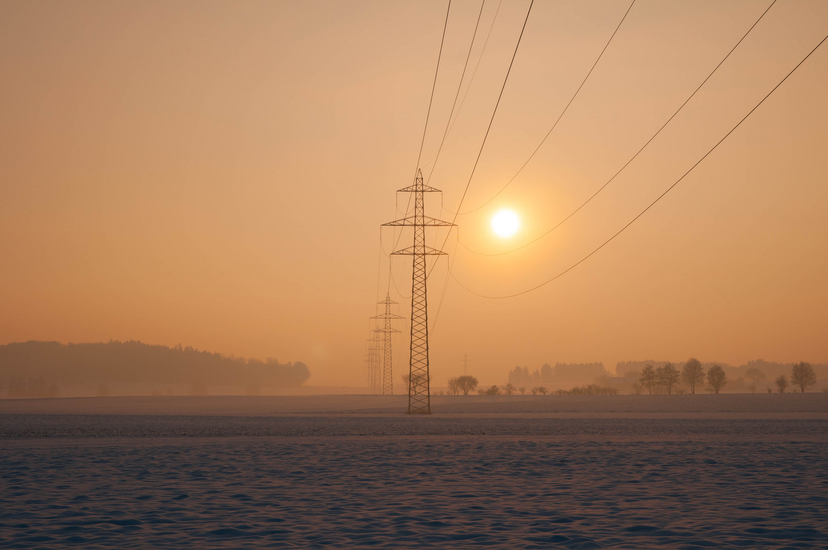 Natur und Technik im Winter