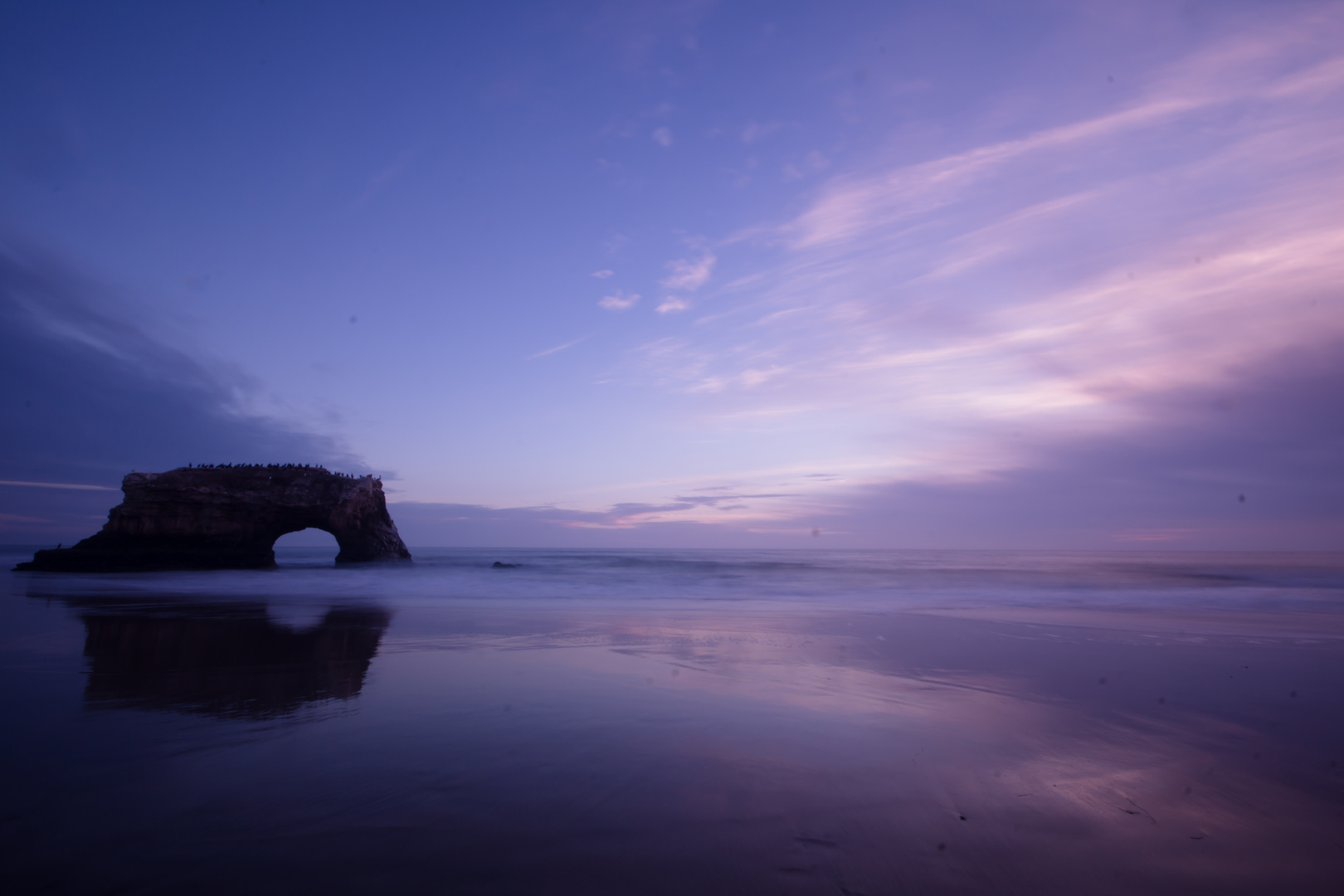 Natural Bridges in Santa Cruz, California